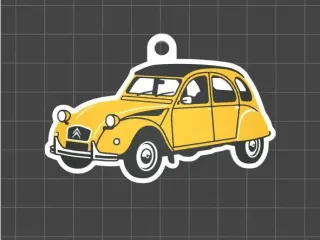 2cv Keychain