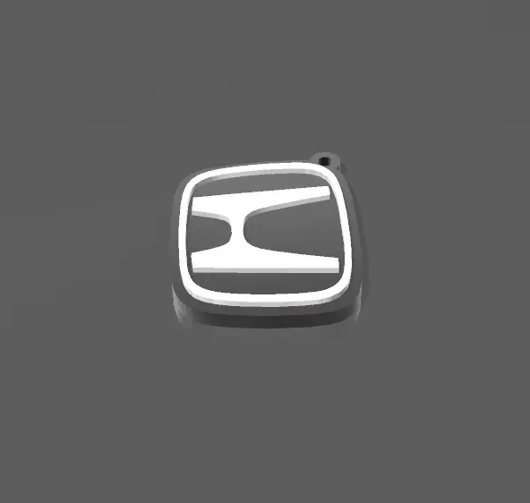 honda logo keychain