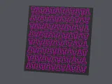 Penis - Deboss Pattern Plate for cookies-0