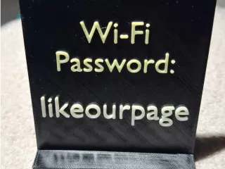 Guest Wi-Fi Password Display