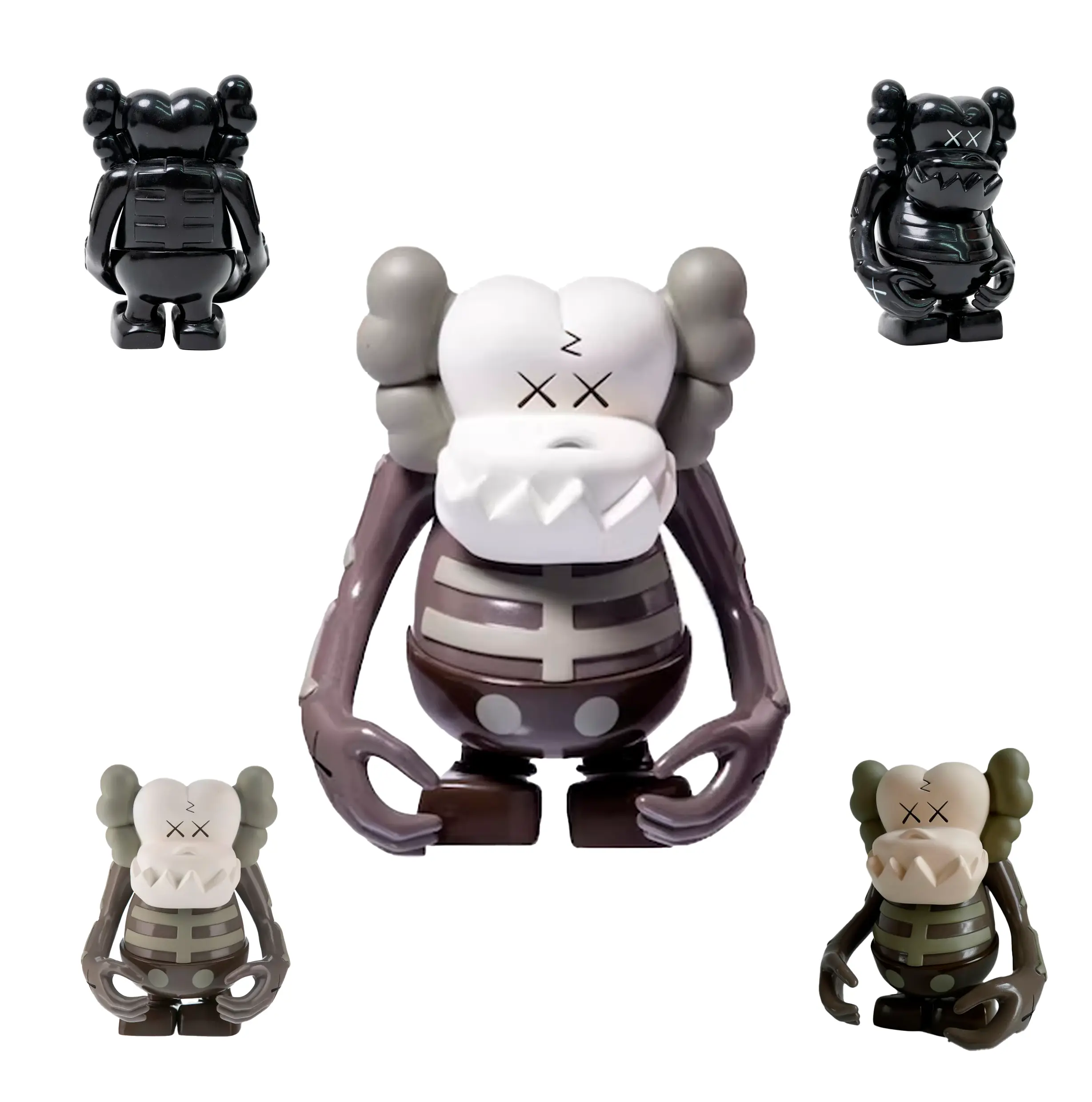Kaws x Bounty Hunter Skull Kun Art Toy Fan Art STL & 3MF File for