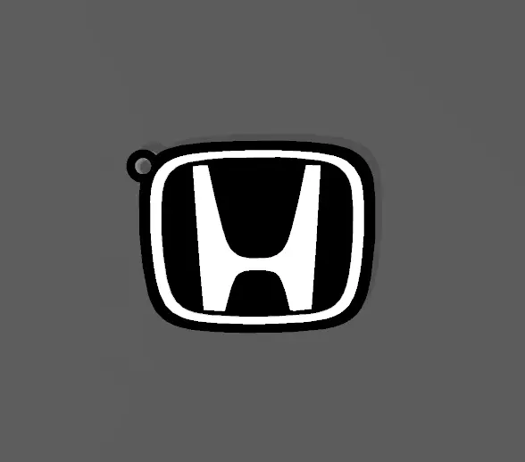 honda logo keychain