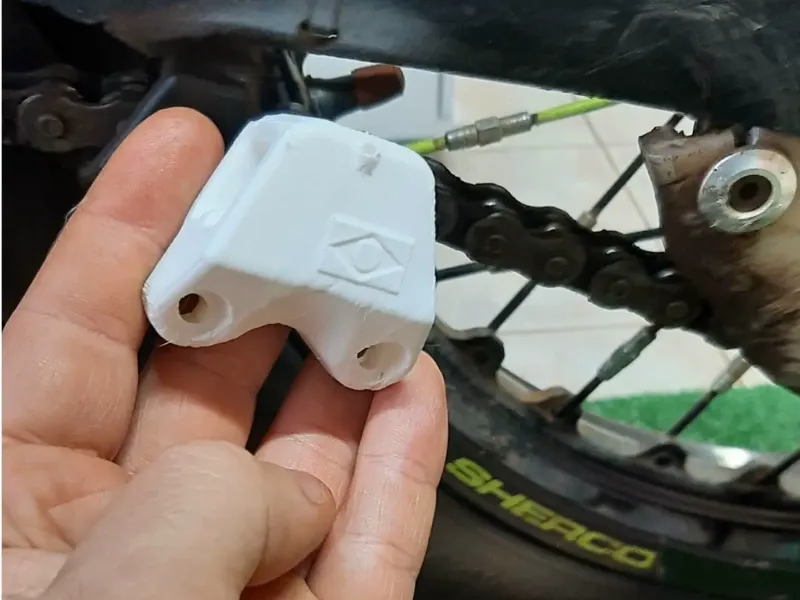 Motorcycle Trials chain pad