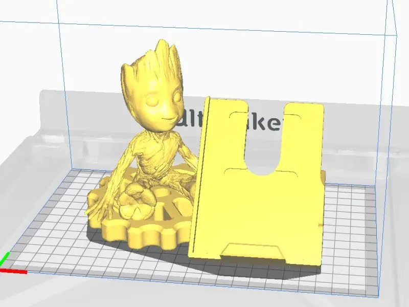 Base du tampon 3D