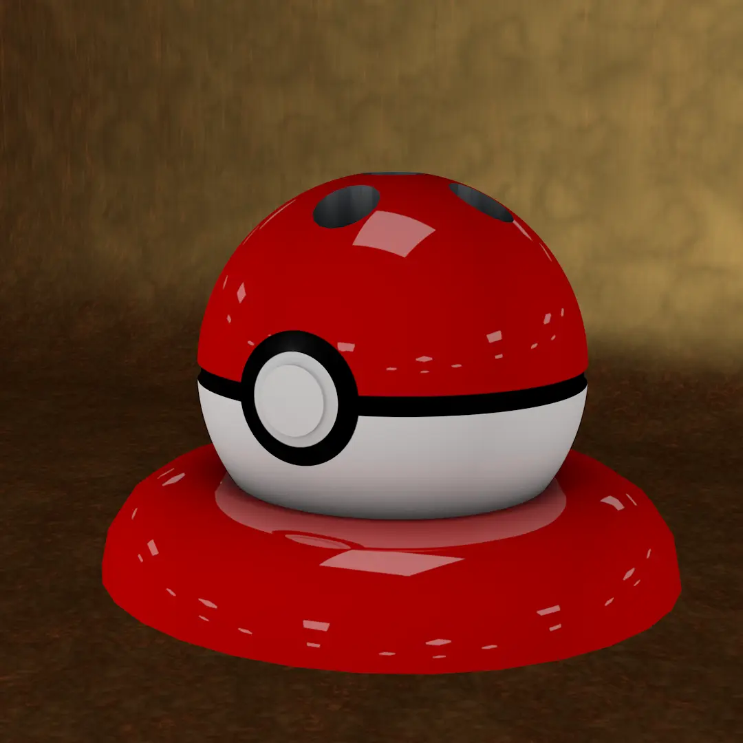 Pokeball Pen Holder