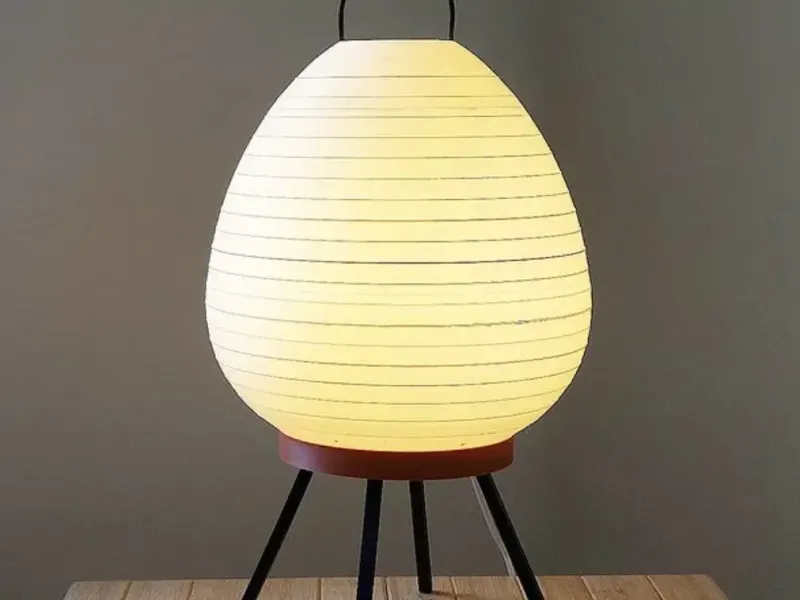 Traditional Rice Paper Egg Lamp