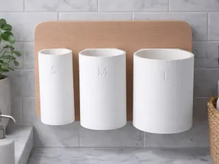 Trash Bag Roll Holder Set  -Garbage Bags Organizer