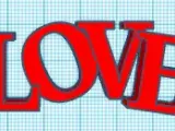 keychain "love"-0