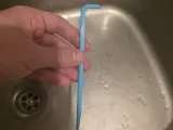 Sink drain cleaning pick with a hook. 1.5ipt-2