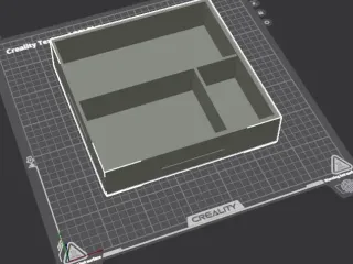3 Compartment Stackable