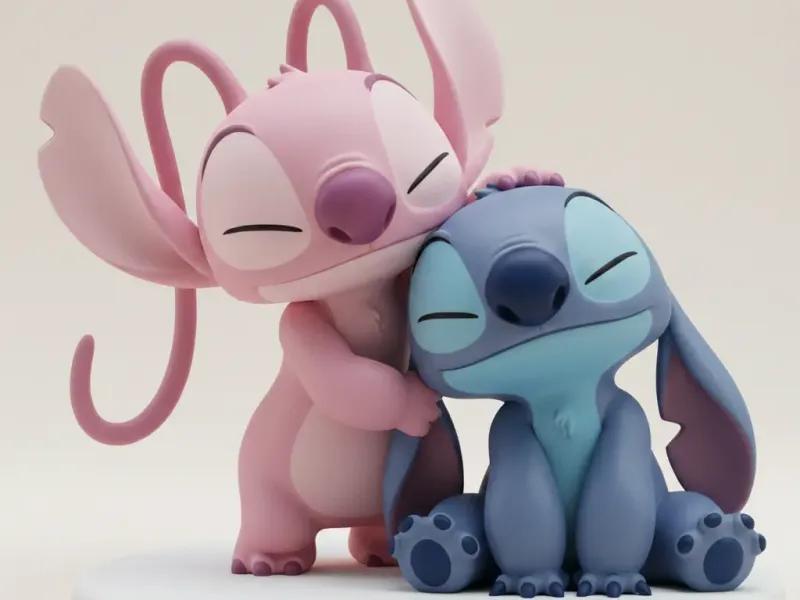 stich y Ángela 