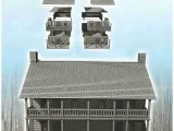 Elkhorn tavern (battle of Pea Ridge) - miniatures ACW scener-1