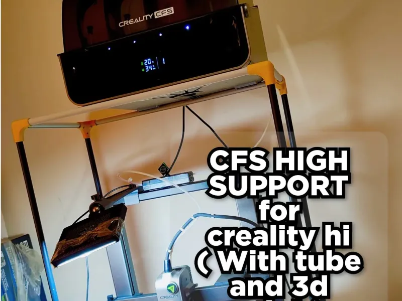 CONNECTEUR POUR SUPPORT CFS HAUT AU DESSUS DE LA CREALITY HI