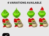 GRINCH MINI HEYKELCIK - DESTEK YOK-5