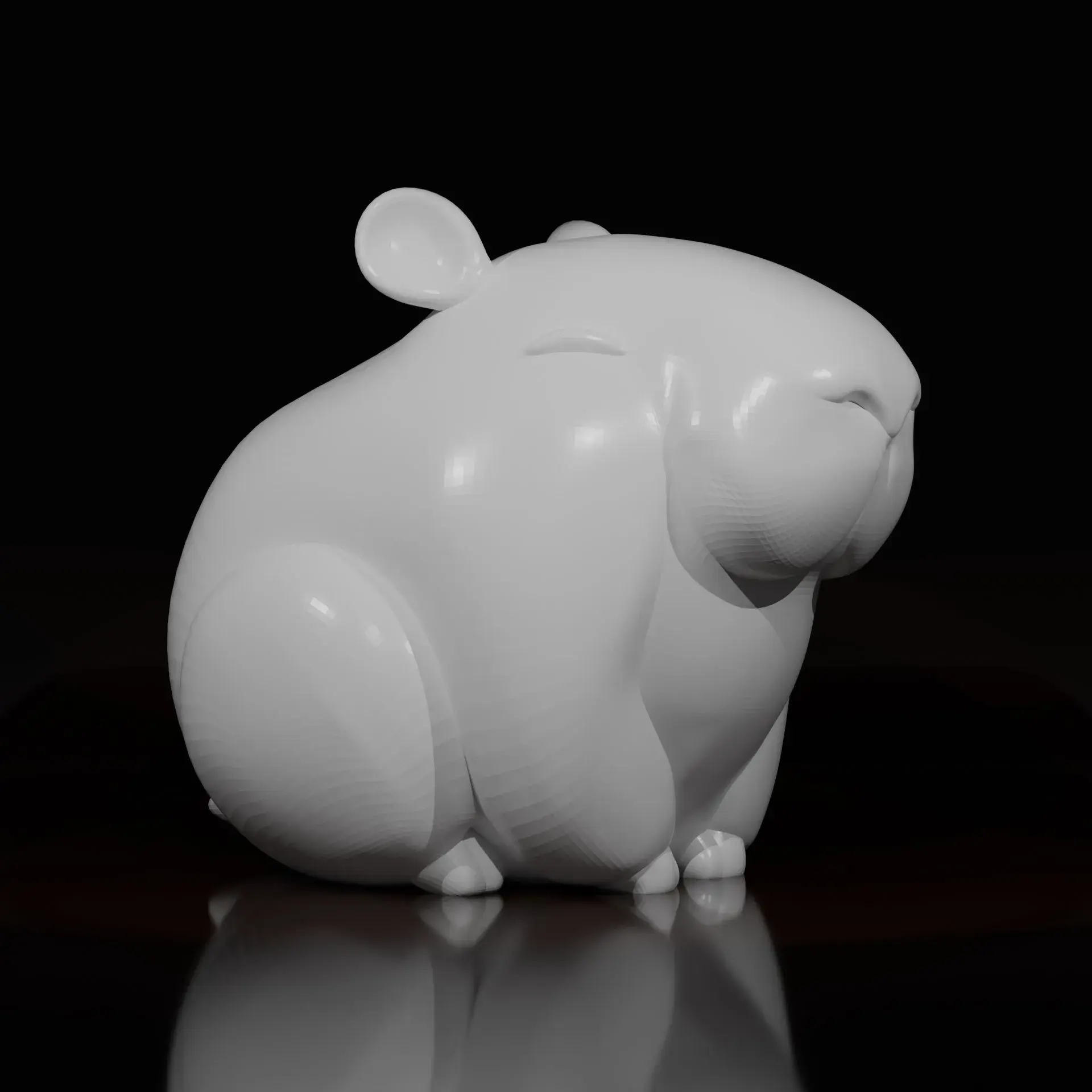 Cute Capybara Sculpt
