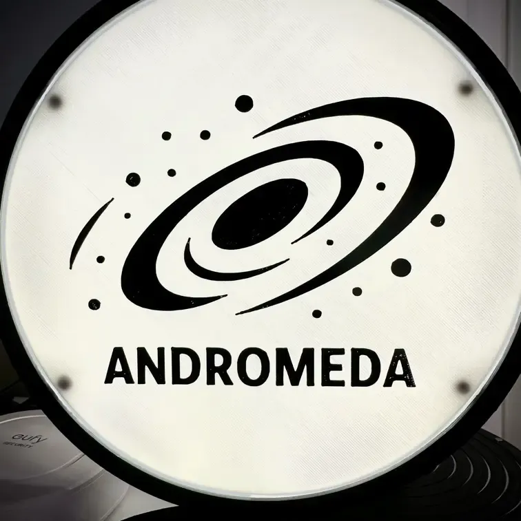 Andromeda Stencil for Ecliptic Glow Lamp