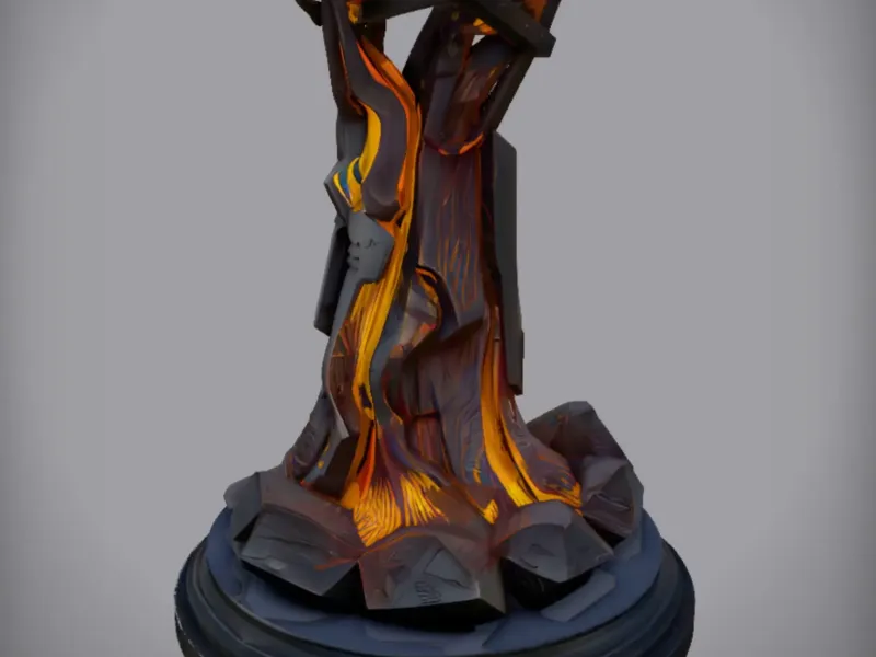 Metal Sculpture Industrial Home Decor