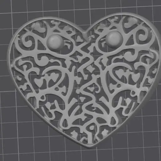 Interwoven Filigree Heart – Noah_0x03