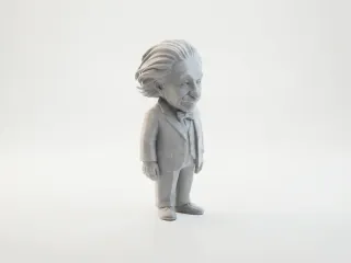 Einstein Figurine Historical Figure 3D Printable