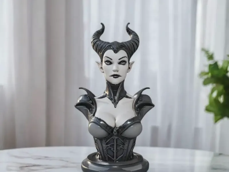 Maleficent Statue