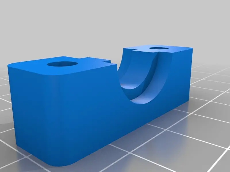 E3Dv6 Bowden X-carriage mount v2 for Prusa i3