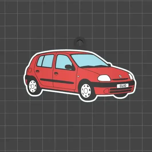 Renault Clio II Keychain