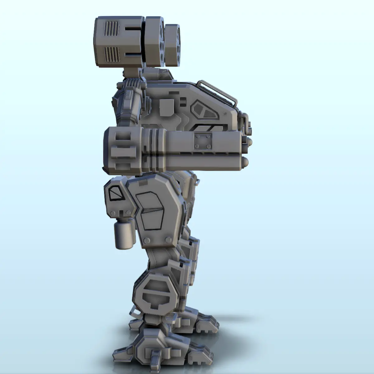 Phodall robot de combate (17) - ciencia ficción futuro 40