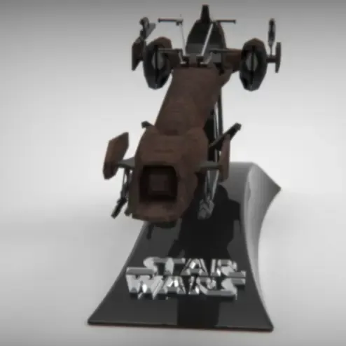 BARC Speeder - Star Wars (with Stand) / Speeder BARC - Star 