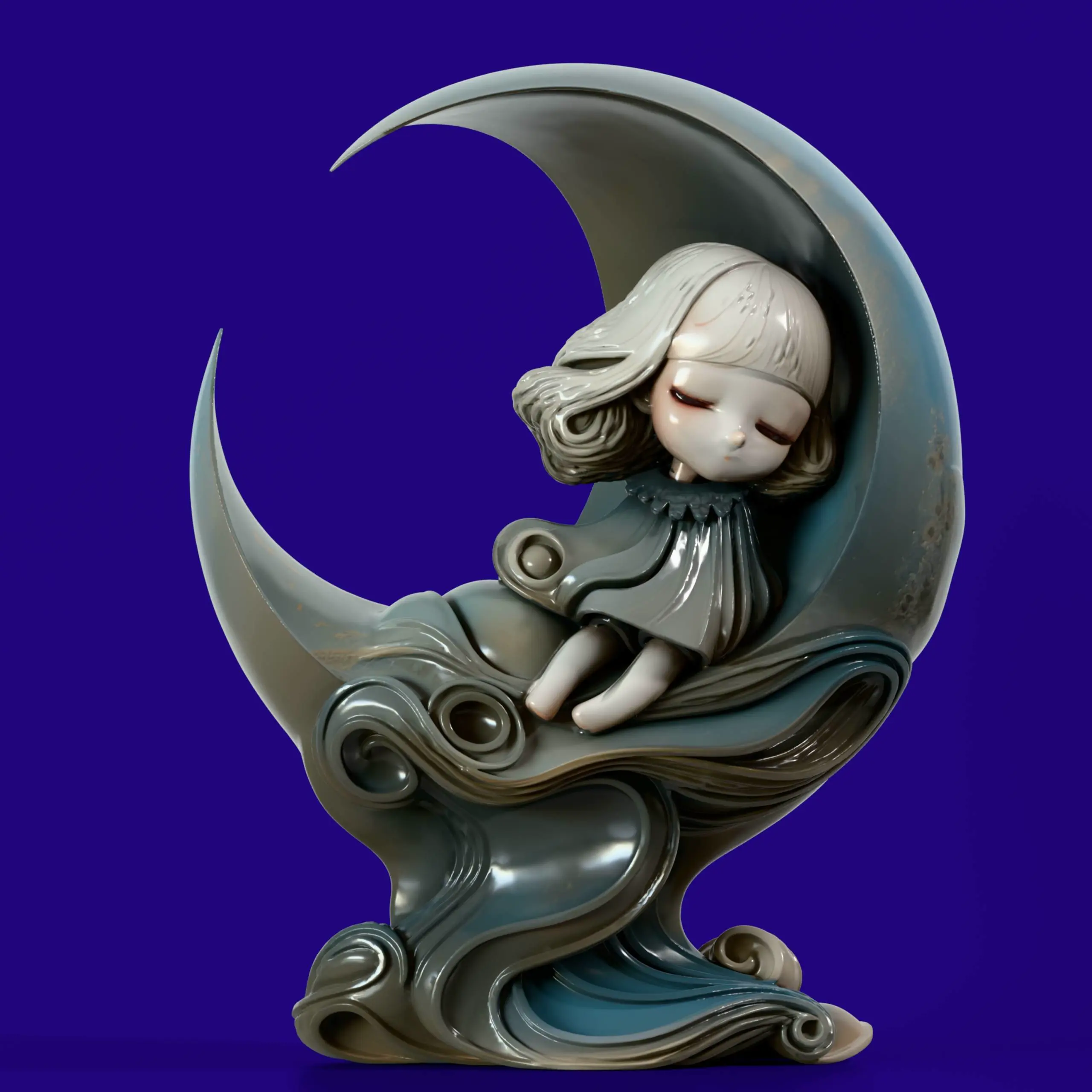 Moon Girl Decoration