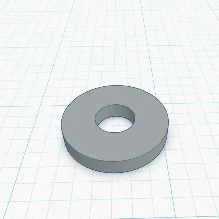 .25" flat washer 1/4"