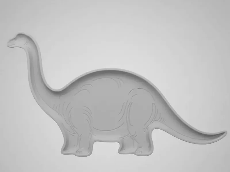 Cortante Molde Dinosaurio cuello largo