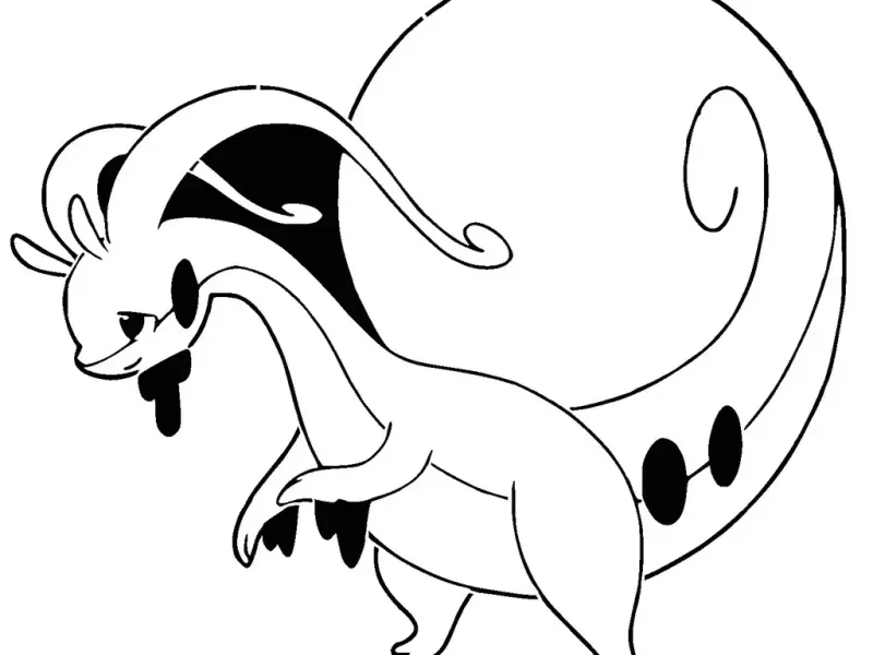 Pochoir Hisuian Goodra