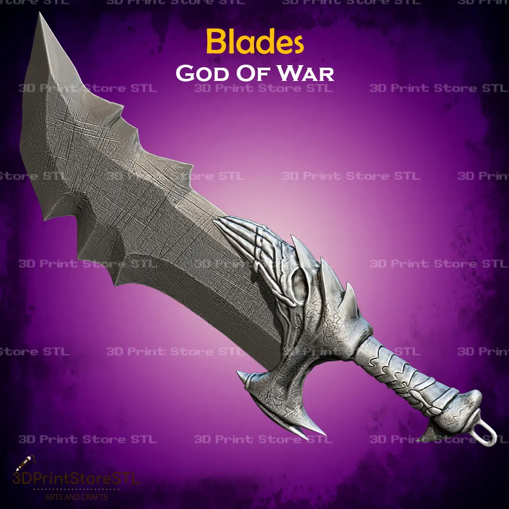 Blade of Kratos Cosplay God of War - STL File