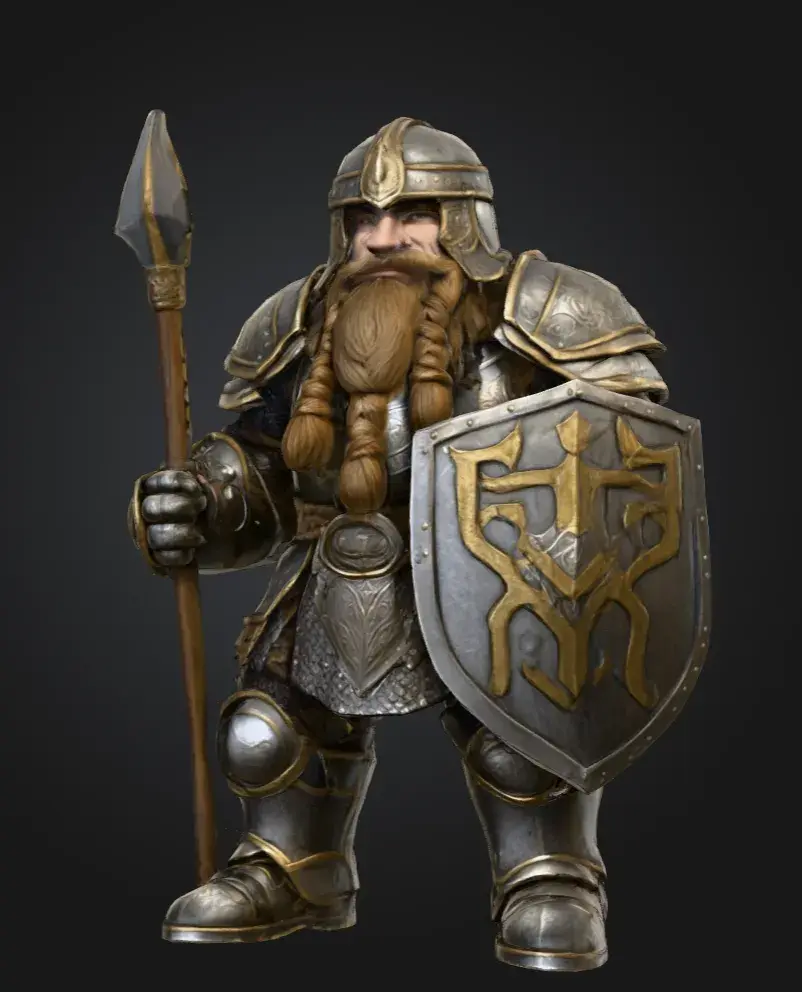 Gimli - Dwarf from Lord of the Rings