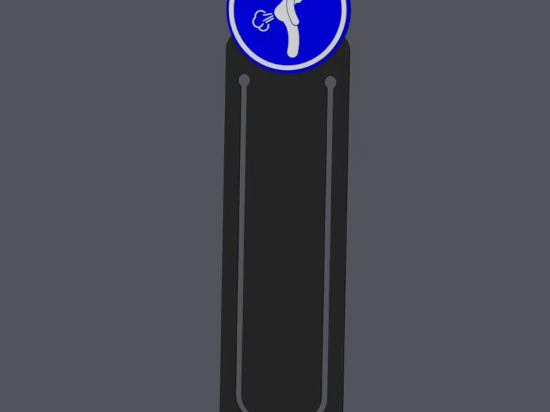Farting Allowed Female - Traffic Sign - Bookmark