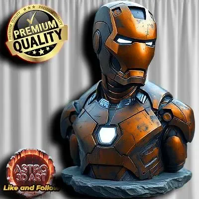Iron Man Bronze Statue ❤️