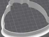 Turkey Face cookie cutter-0