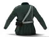 Captain Outfit 3D Model High Detail Realistic Rigged Clothin-4
