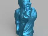 Buddhistischer Mönch Moine-2