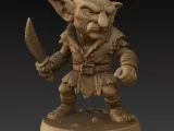 Goblin with knife / dagger-0