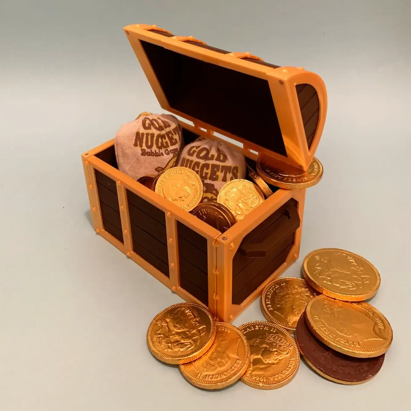 Treasure Chest Secret Stasher (Double Bottom Gift Box)