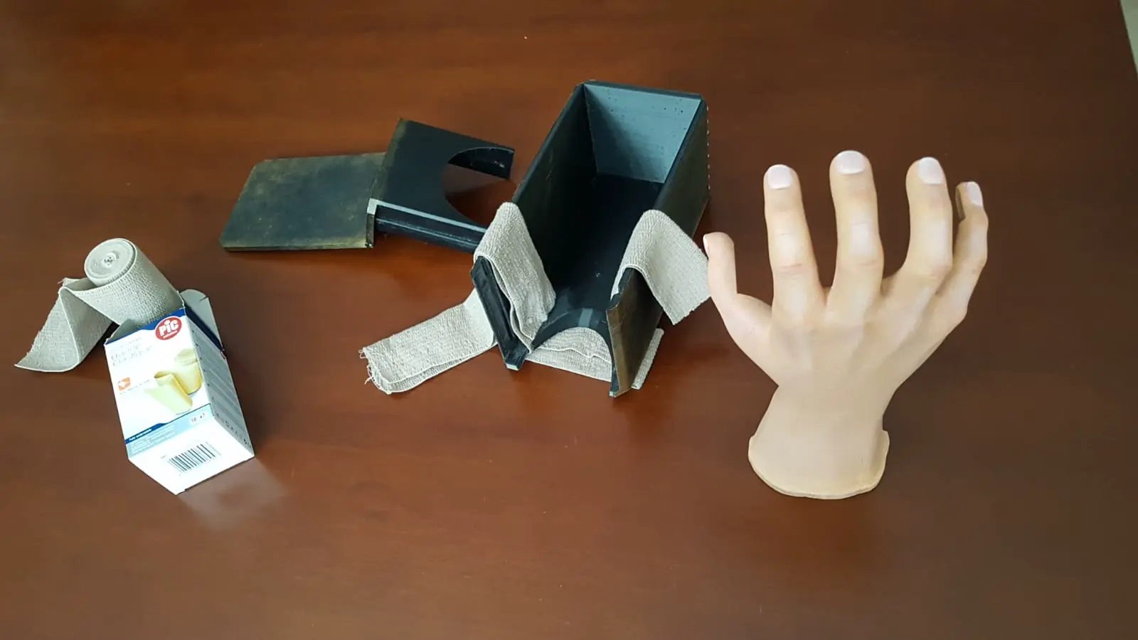 Hand in the box