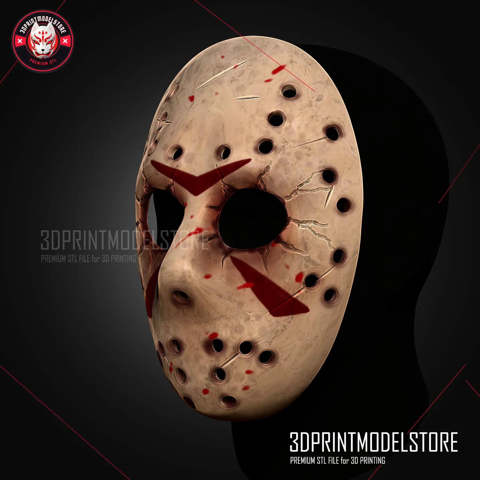 Máscara de Jason Sexta-feira 13 Halloween Cosplay