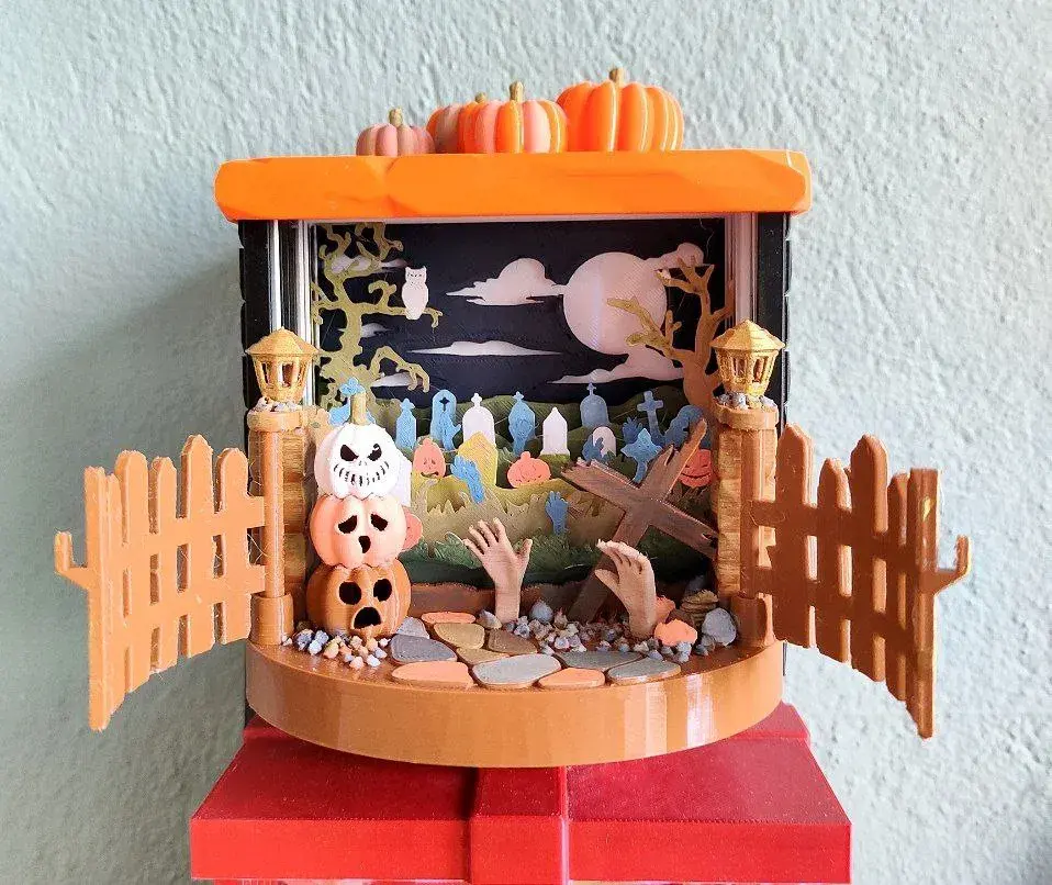Halloween lighting box