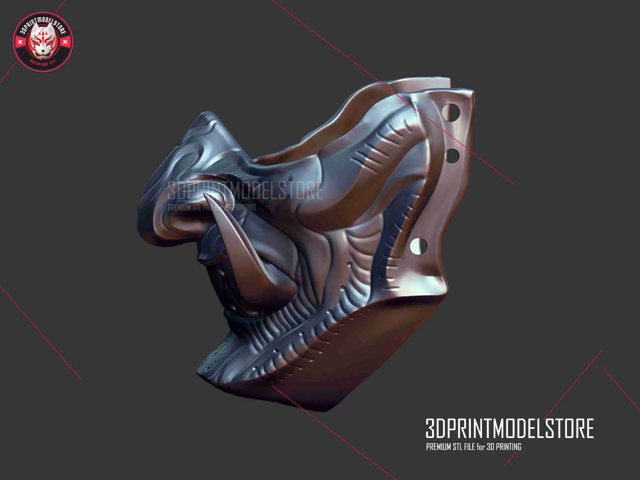 Oni Samurai Geist Maske