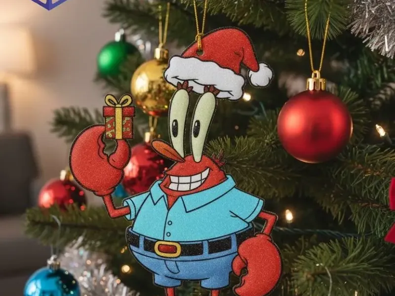 christmas ornament /Mr. Krabs - Don Cangrejo