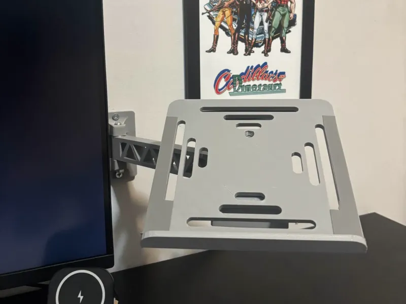 Wall-Mounted Laptop Holder