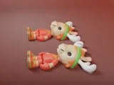 Maple Chibi Flexi - Mascot - World Cup 2026 - Multicolor-3