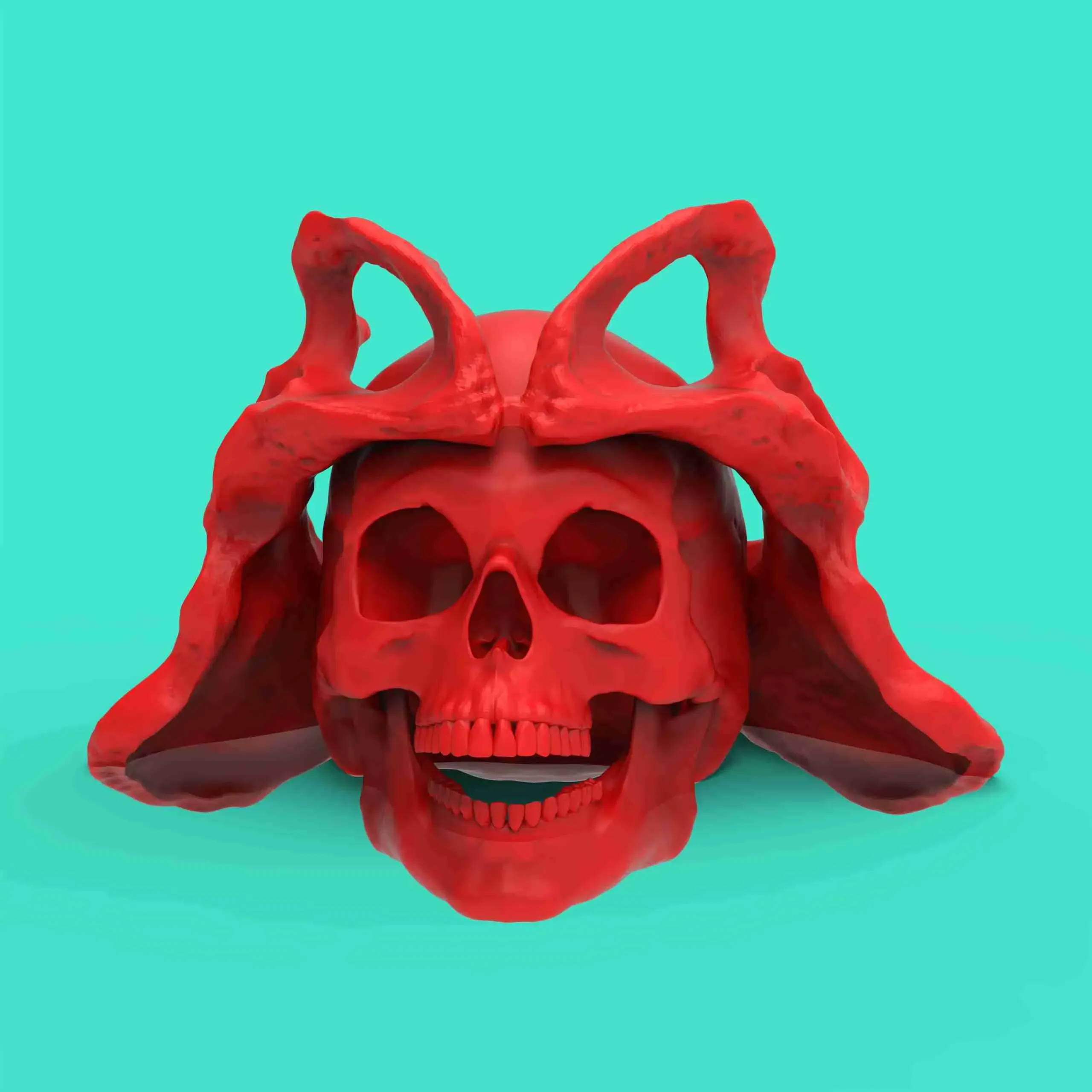 Samurai Skull