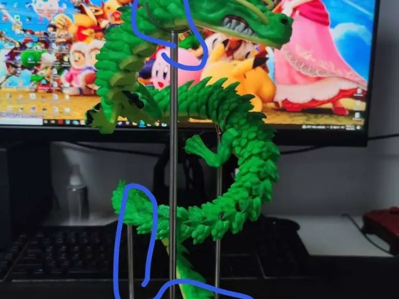 Base para dragon ariculado